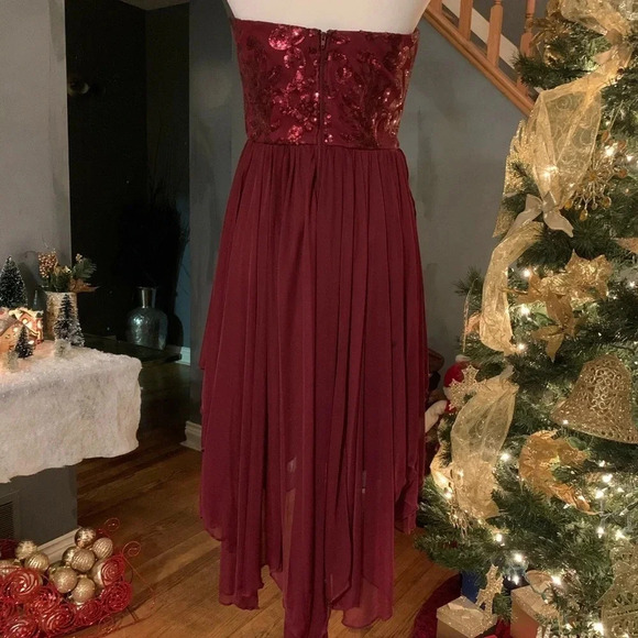 MY MICHELLE Sequin Strapless Dress - Picture 3 of 7